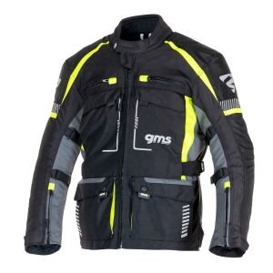 Gms Everest WP 3 Katmanlı Motosiklet Montu Siyah / Antrasit - XS