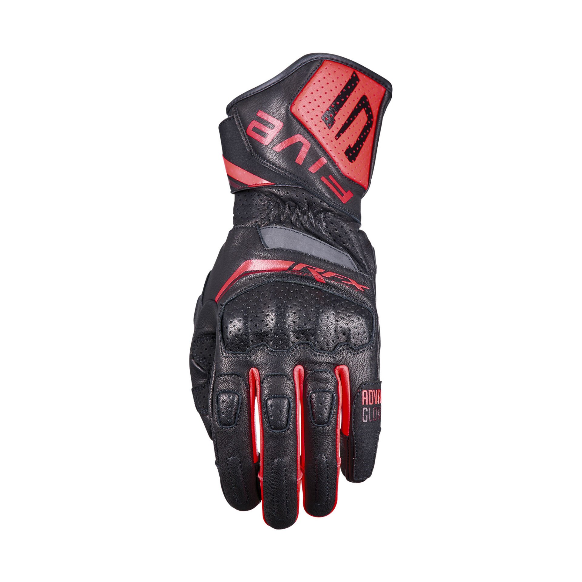 Five RFX Sport Evo Motosiklet Eldiveni Siyah / Kırmızı - XL / 11