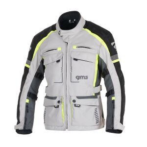 Gms Everest WP 3 Katmanlı Motosiklet Montu Antrasit / Sarı - 4XL