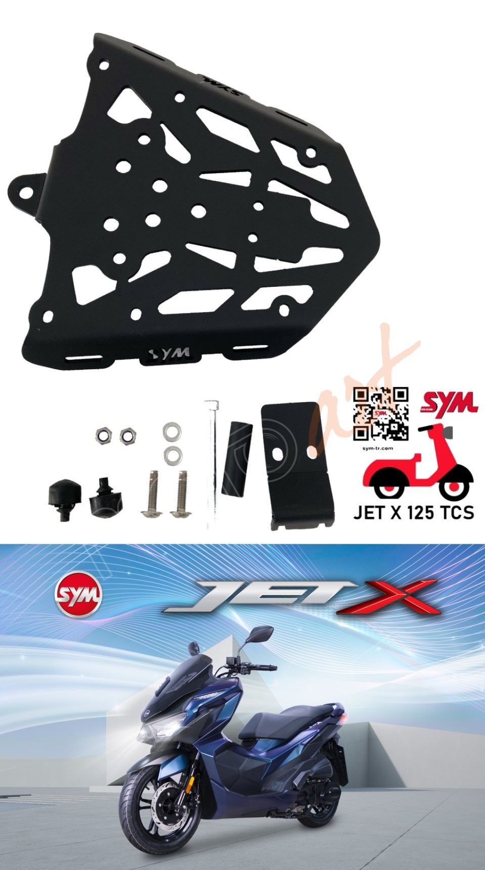 SYM JET X 125 ÇANTA BAĞLANTI DEMİRİ