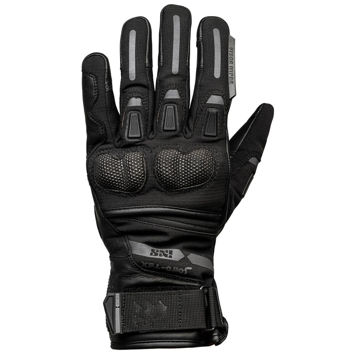 IXS Montevideo-ST Su Geçirmez Motosiklet Eldiveni Siyah - 5XL