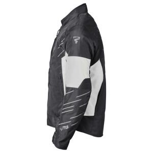 Gms Kasai WP Su Geçirmez Motosiklet Montu Siyah / Beyaz - M