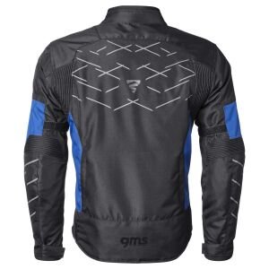 Gms Kasai WP Su Geçirmez Motosiklet Montu Siyah / Lacivert - S