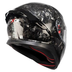 Axor Apex Carbon Kapalı Kask Siyah - 2XL