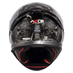 Axor Apex Carbon Kapalı Kask Siyah - 2XL