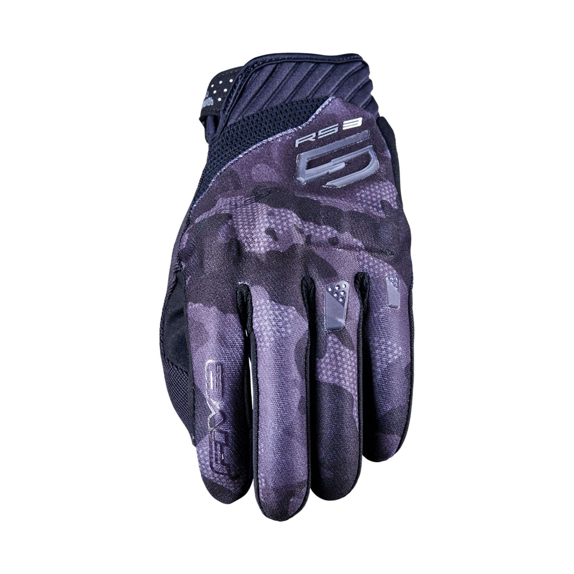 Five RFX Sport Airflow Motosiklet Eldiveni Siyah Kamuflaj - XL / 11