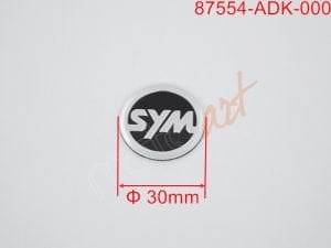 SYM_LOGO STICKER GIDON-ON KAPAGI SYM LOGO(30 AL)_ADET JYRD3E5_JMXZ+25T_JYMZ25_JYRD3E5L_NHT200_MIO50-
