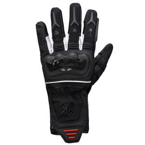IXS Rapid-STX 1.0 Su Geçirmez Motosiklet Eldiveni Siyah / Beyaz - S - Kadın