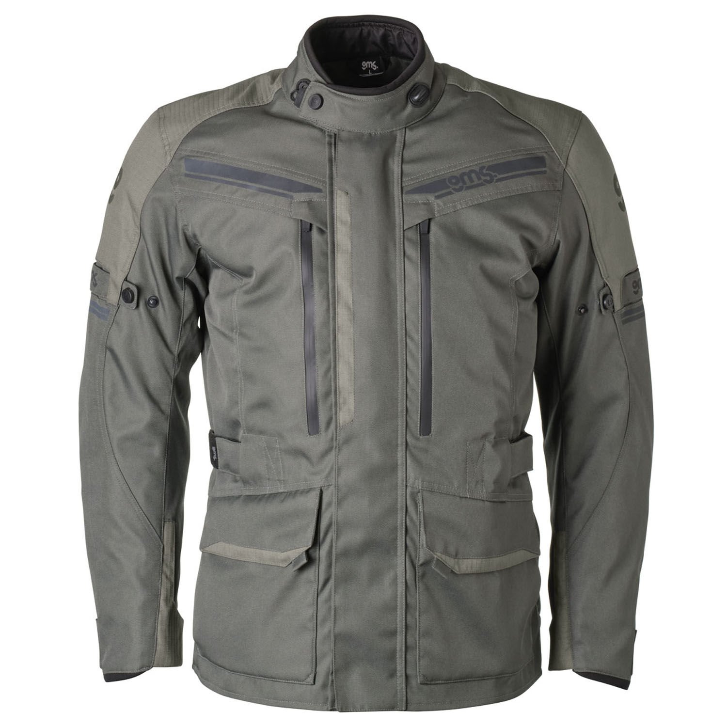Gms Gear Neo WP Su Geçirmez Motosiklet Montu Haki - L - Erkek