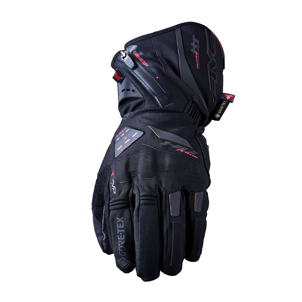 Five HG Prime GTX Isıtmalı Motosiklet Eldiveni Siyah - 3XL / 13