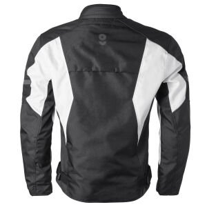 Gms Avon WP Su Geçirmez Motosiklet Montu Siyah / Beyaz - 4XL