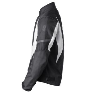 Gms Avon WP Su Geçirmez Motosiklet Montu Siyah / Beyaz - S