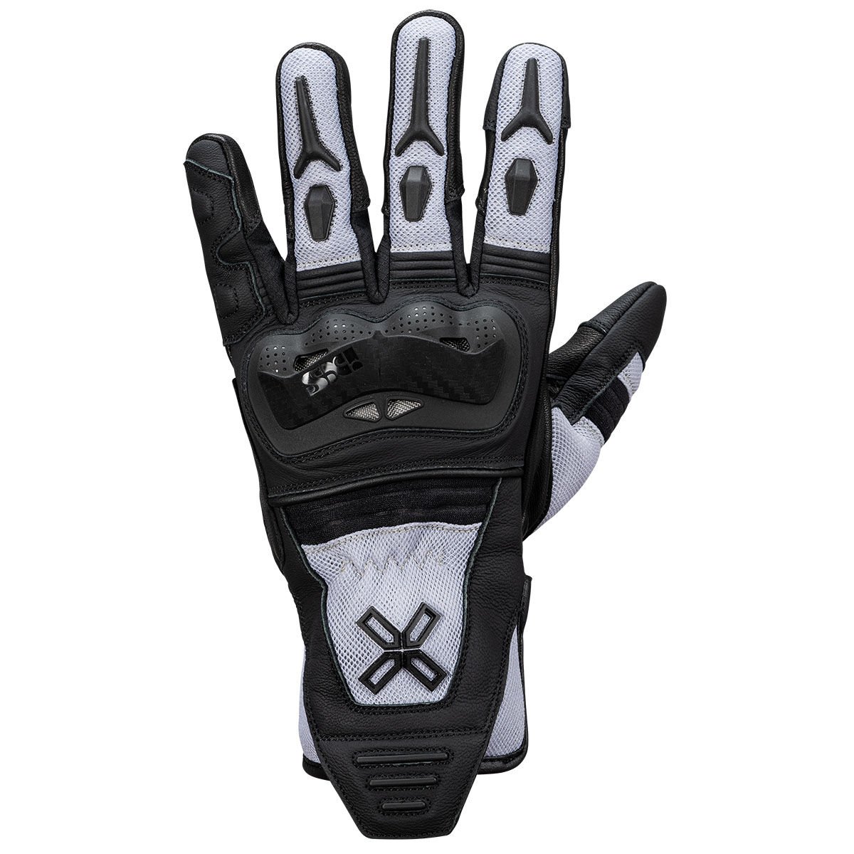 IXS Rapid-Air 1.0 Motosiklet Eldiveni Gri - XL - Kadın