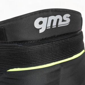 Gms Everest WP Su Geçirmez Motosiklet Pantolonu Siyah / Antrasit / Sarı - L
