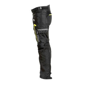 Gms Everest WP Su Geçirmez Motosiklet Pantolonu Siyah / Antrasit / Sarı - XS
