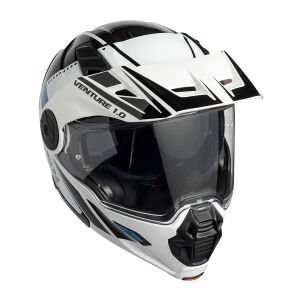 IXS Venture 1.0 Çene Açılır Kask Beyaz - L