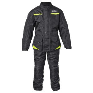 Gms Highway WP Su Geçirmez Çocuk Motosiklet Pantolonu Siyah / Sarı - 164