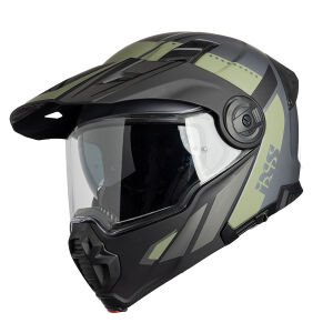 IXS Venture 1.0 Çene Açılır Kask Mat Haki - M