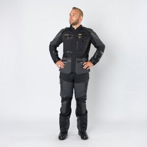 IXS Venture-GTX 1.0 Su Geçirmez Motosiklet Pantolonu Siyah - 3XL Kısa Paça