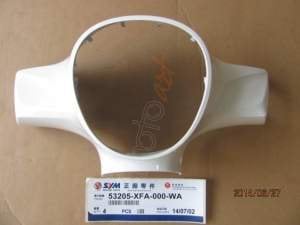 SYM FR.HANDLE COVER WH-006  (FIDDLE 3 200-125 )