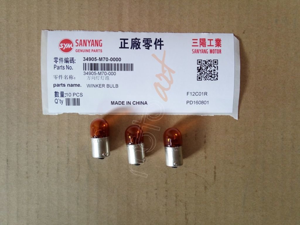 SYM SINYAL AMPULU 12V10W JOYRIDE