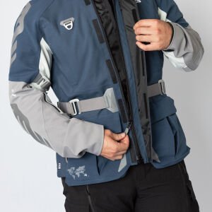 IXS Venture-STX 1.0 Su Geçirmez Motosiklet Montu Mavi - S - Erkek