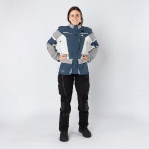 IXS Venture-STX 1.0 Su Geçirmez Motosiklet Montu Mavi - 5XL - Kadın
