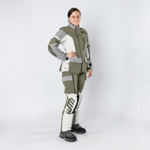 IXS Venture-STX 1.0 Su Geçirmez Motosiklet Montu Haki - 2XL - Kadın